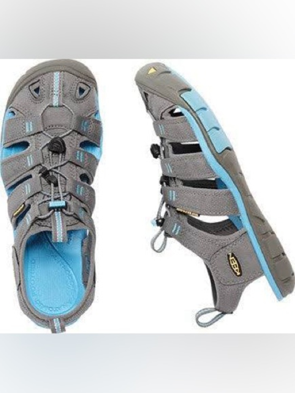 Keen Women's Gargoyle Blue Clearwater CNX Sandal
